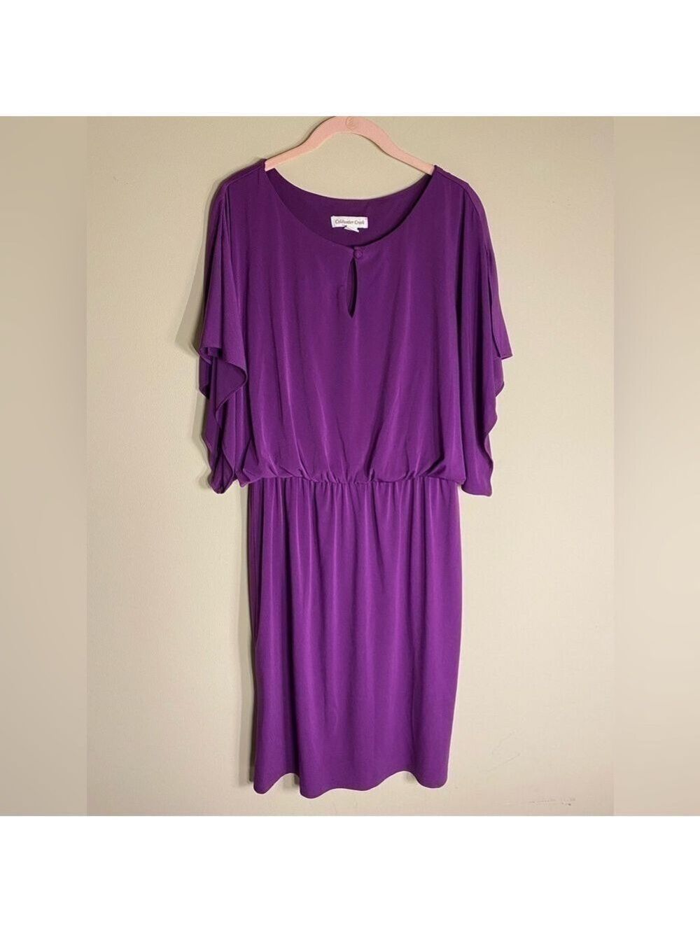 Coldwater Creek Purple Dress 10